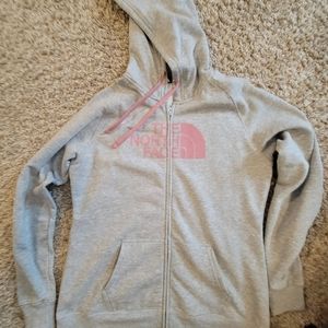 North Face zip up jacket